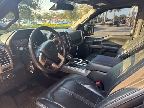 Used 2015 Ford F150 Platinum w/ Trailer Tow Package image 2