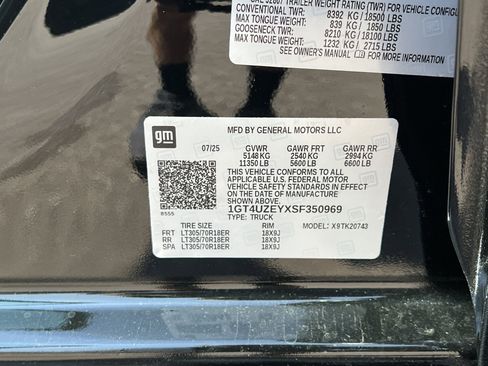 New 2025 GMC Sierra 2500 AT4X image 71