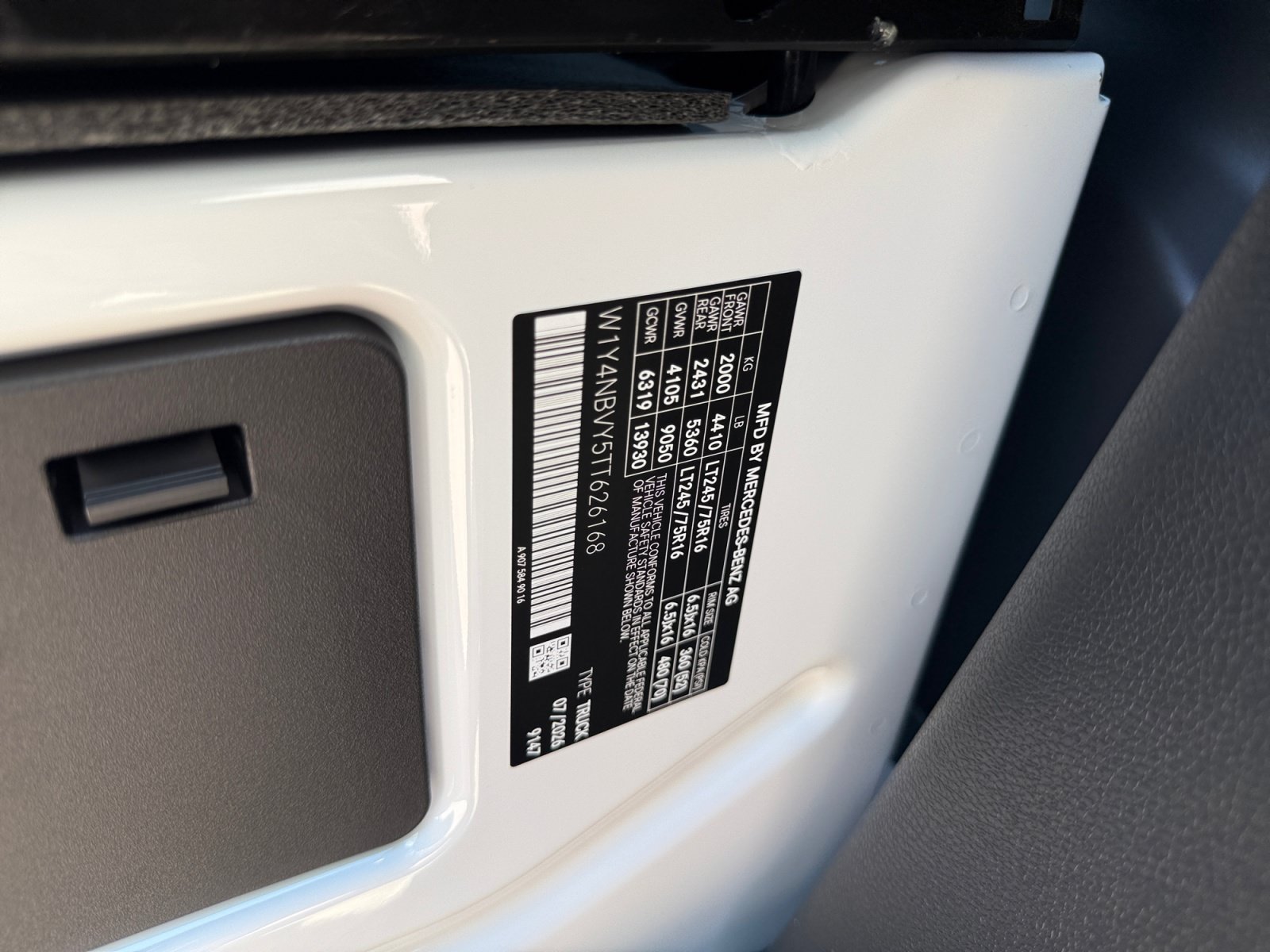 New 2026 Mercedes-Benz Sprinter 2500 image 25