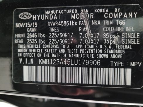 Used 2020 Hyundai Tucson SE w/ Cargo Package FWD image 33