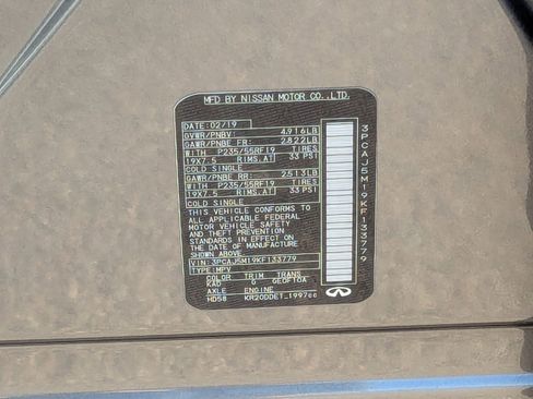 Used 2019 INFINITI QX50 Luxe w/ Navigation Package image 37