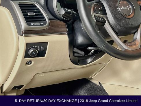 Used 2018 Jeep Grand Cherokee Limited AWD/4WD image 12