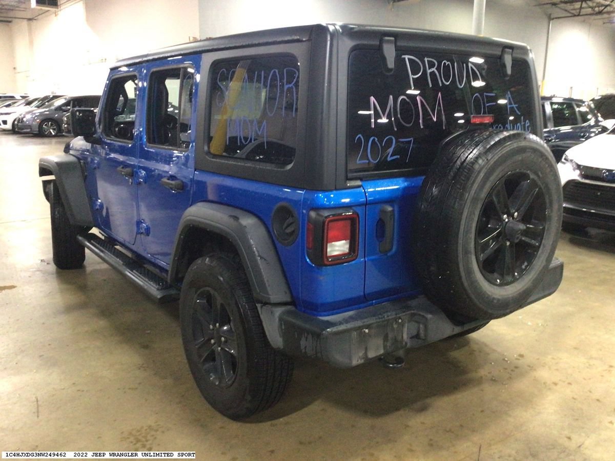 Used 2022 Jeep Wrangler Unlimited Sport AWD/4WD image 6