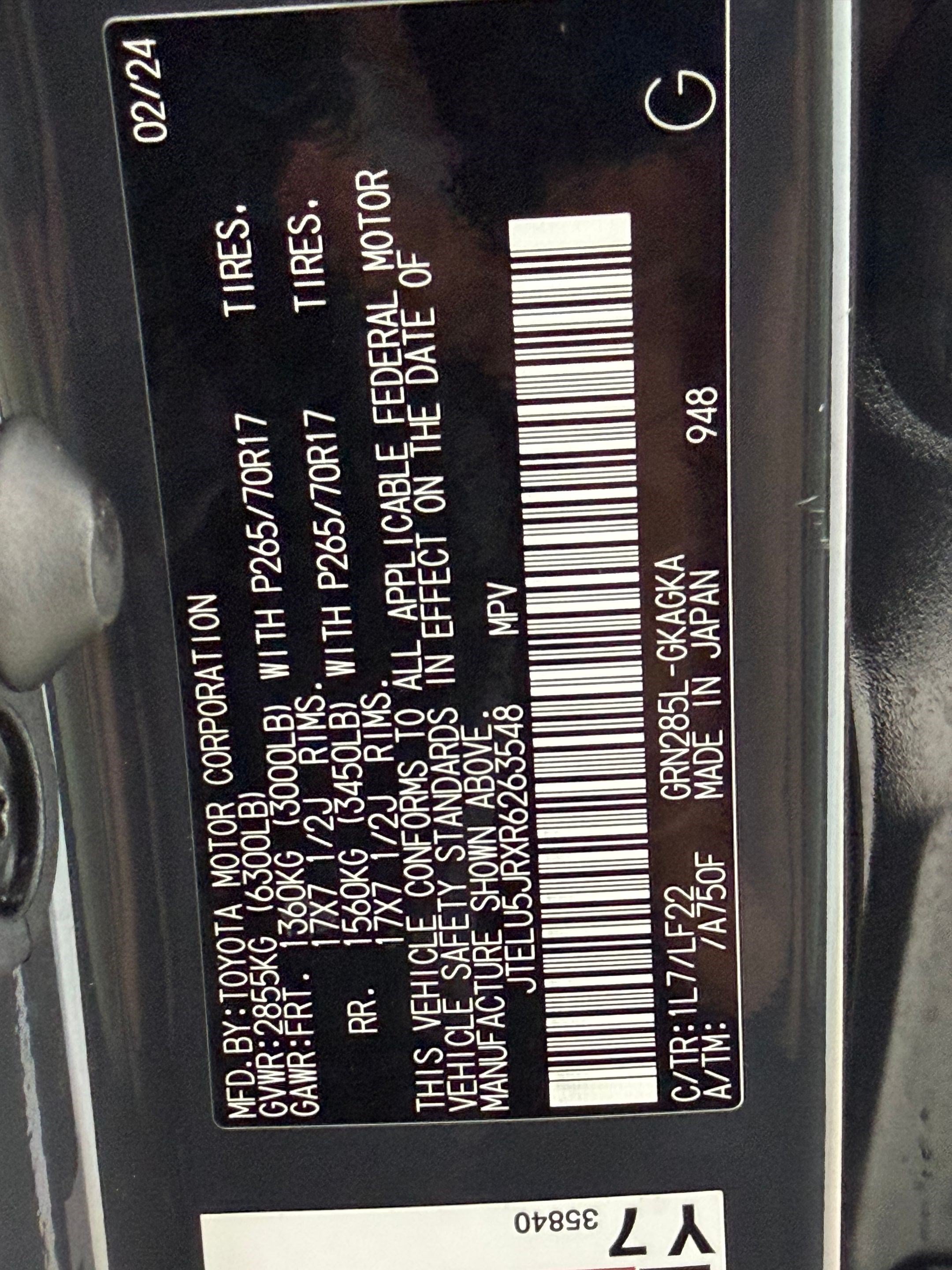 Certified 2024 Toyota 4Runner TRD Pro AWD/4WD image 23