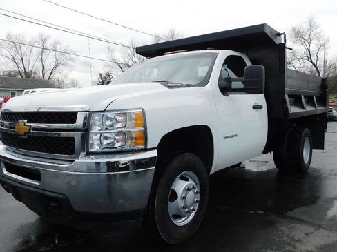Used 2013 Chevrolet Silverado 3500 W/T w/ Snow Plow Prep Package image 1