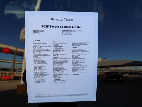 Certified 2025 Toyota Sequoia SR5 w/ TRD Sport Package image 52