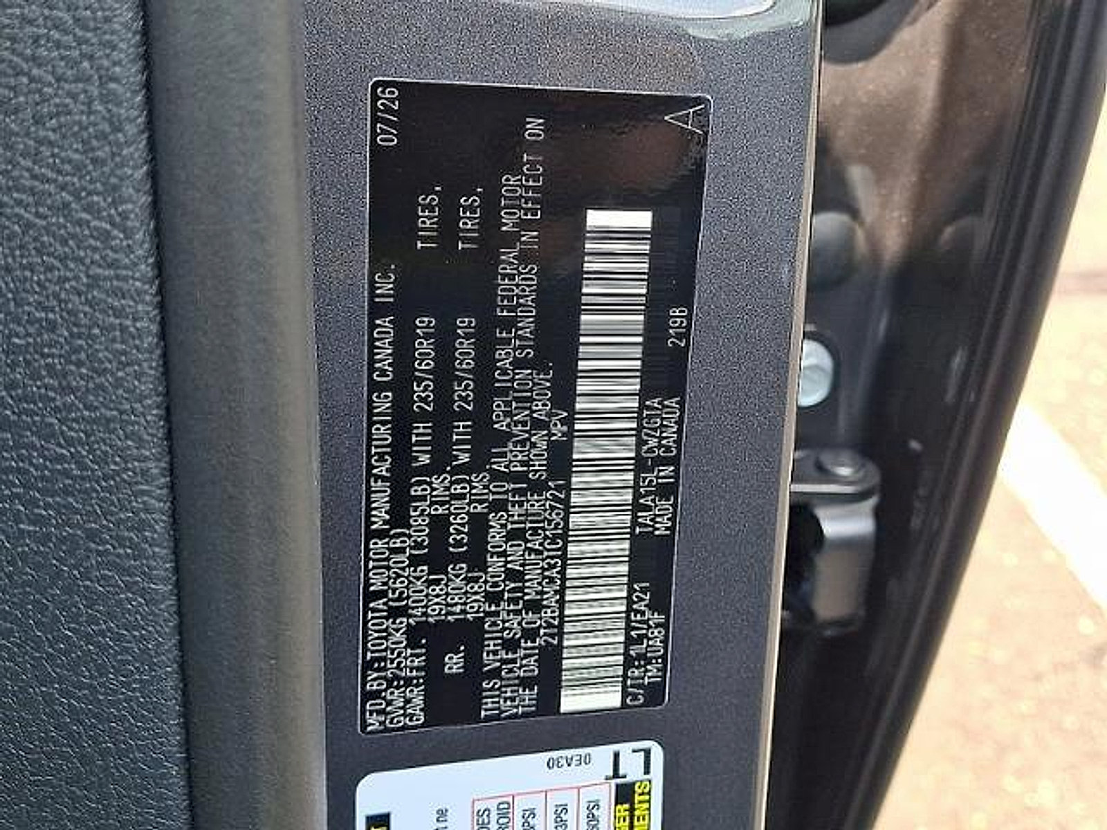 New 2026 Lexus RX 350 Premium w/ Accessory Package (K3) AWD/4WD image 14