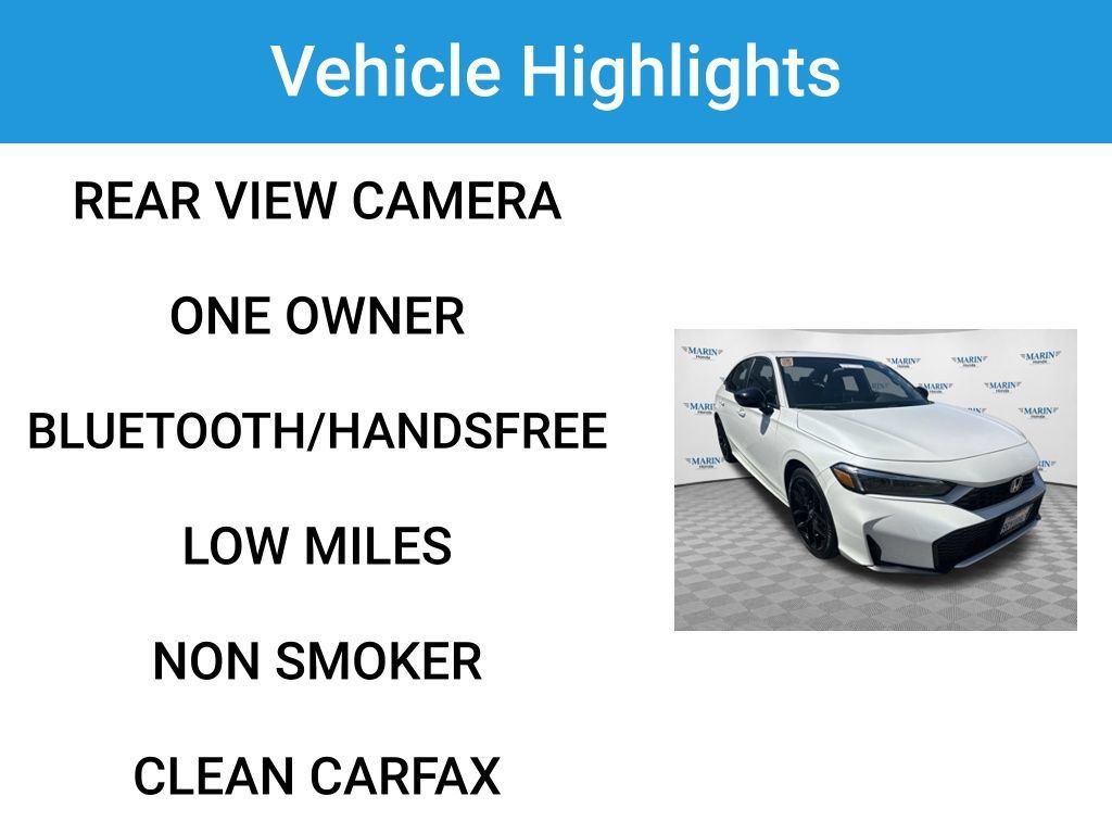 Certified 2025 Honda Civic Sport image 5
