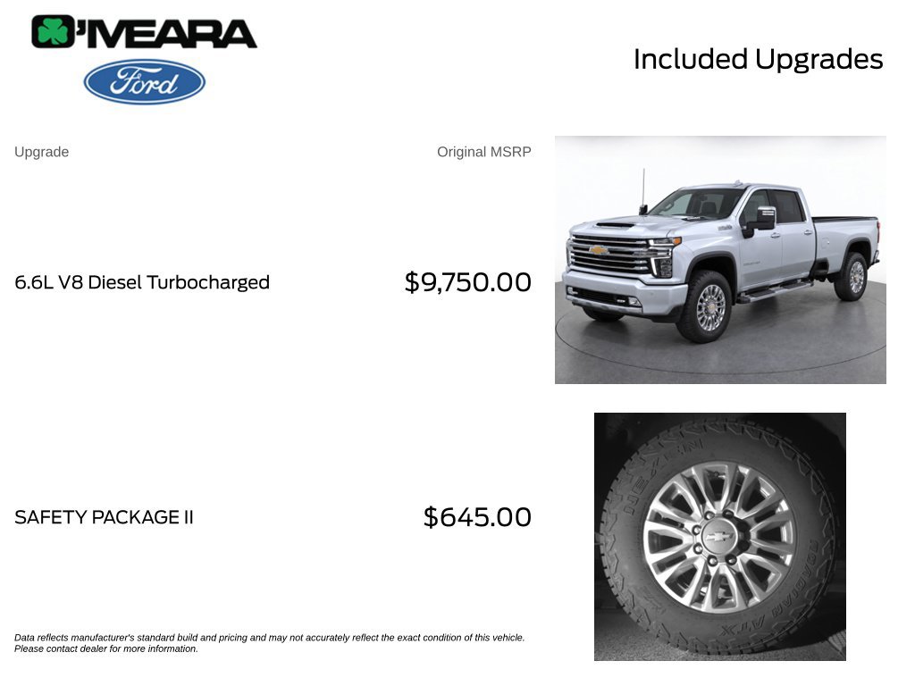 Used 2022 Chevrolet Silverado 3500 High Country w/ Safety Package II AWD/4WD image 4
