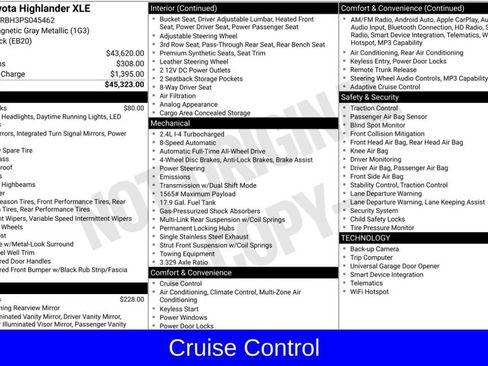 Used 2023 Toyota Highlander XLE AWD/4WD image 6