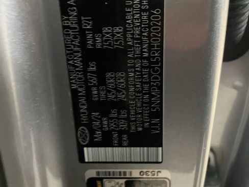 Certified 2024 Hyundai Santa Fe XRT image 29