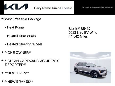 Used 2023 Kia Niro Wind w/ Wind Preserve Package FWD image 6