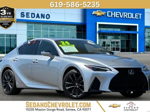 Used 2024 Lexus IS 350 F Sport AWD/4WD image 1