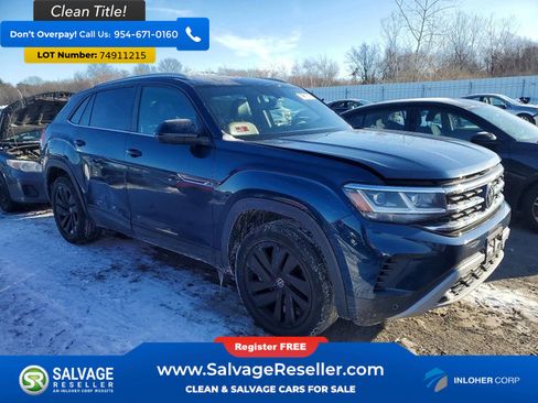 Used 2022 Volkswagen Atlas Cross Sport SE w/ Panoramic Sunroof Package AWD/4WD image 5