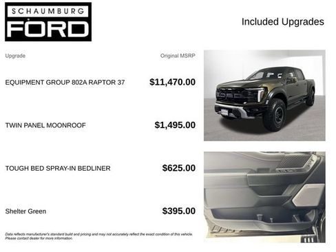 Used 2025 Ford F150 Raptor AWD/4WD image 4