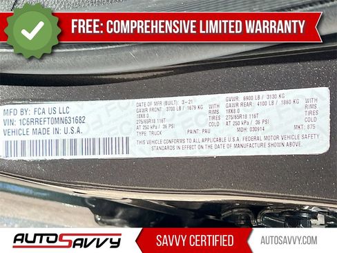 Used 2021 RAM 1500 Big Horn image 31