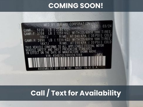 Used 2024 Subaru Outback Onyx Edition XT AWD/4WD image 11