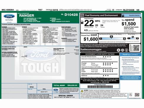 Used 2022 Ford Ranger XLT image 2