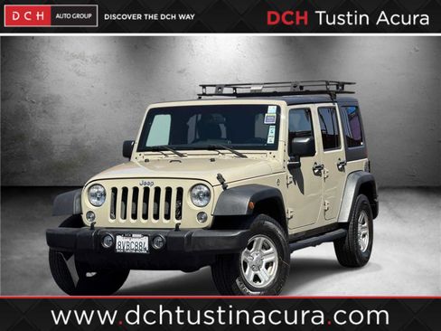 Used 2017 Jeep Wrangler Unlimited Sport w/ Connectivity Group AWD/4WD image 1