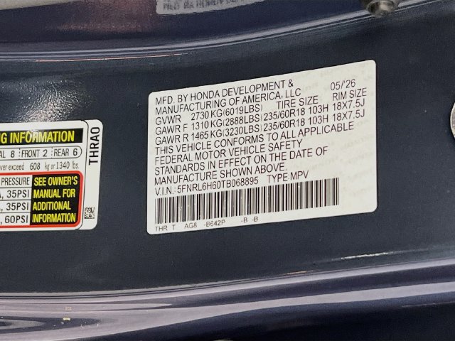 Used 2026 Honda Odyssey EX-L image 33