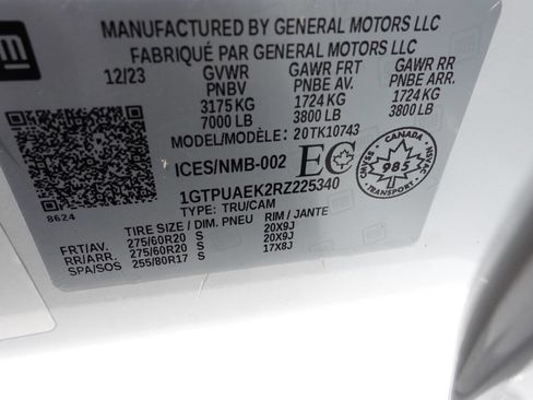 Used 2024 GMC Sierra 1500 Pro w/ Graphite Edition AWD/4WD image 20