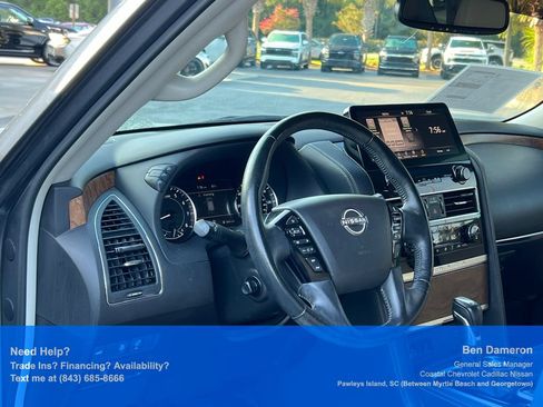 Used 2023 Nissan Armada SL w/ Captain's Chairs Package RWD image 9