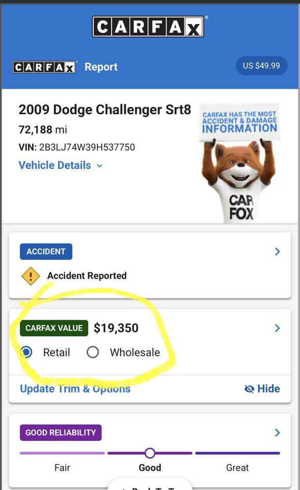 Used 2009 Dodge Challenger SRT8 RWD image 15