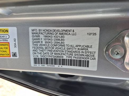 Used 2025 Honda Accord SE image 35