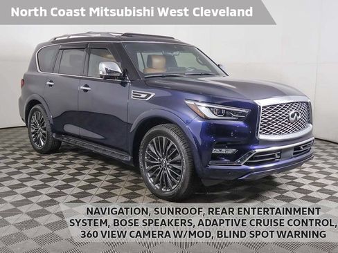Used 2023 INFINITI QX80 Sensory w/ Cargo Package AWD/4WD image 1