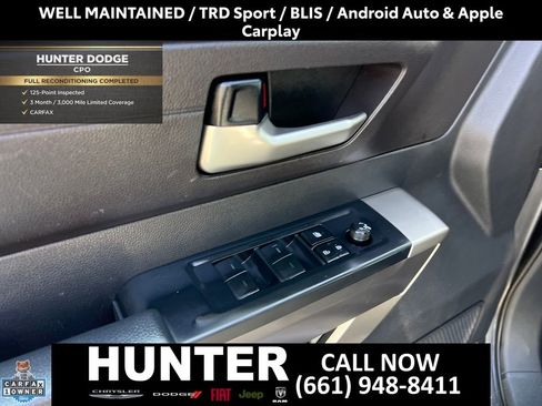 Used 2022 Toyota Tundra SR5 w/ TRD Sport Package RWD image 21