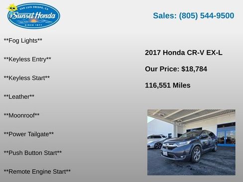 Used 2017 Honda CR-V EX-L image 7