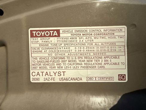 Used 2007 Toyota Camry CE FWD image 38