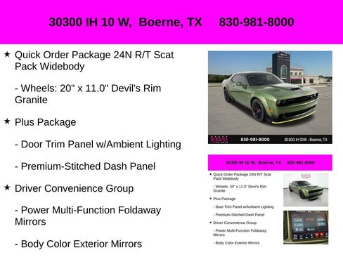 Used 2022 Dodge Challenger R/T Scat Pack RWD image 20