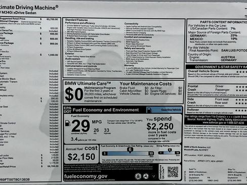 New 2026 BMW M340i xDrive w/ Premium Package image 17