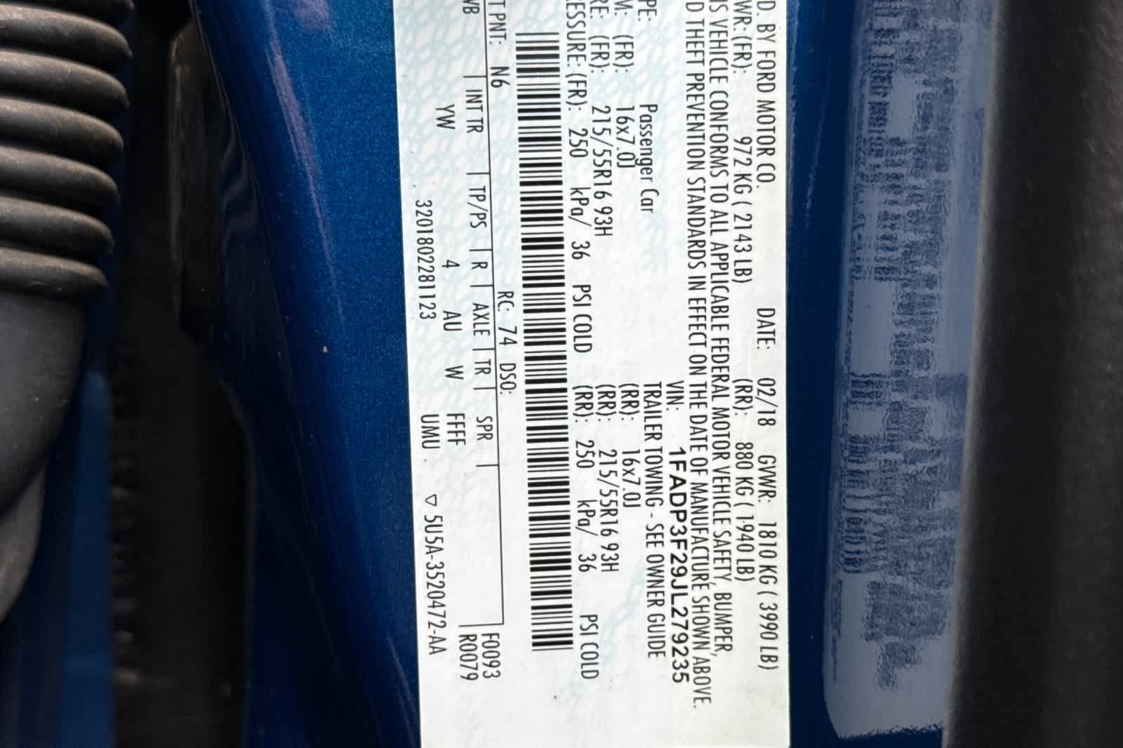 Used 2018 Ford Focus SE w/ Cold Weather Package FWD image 26