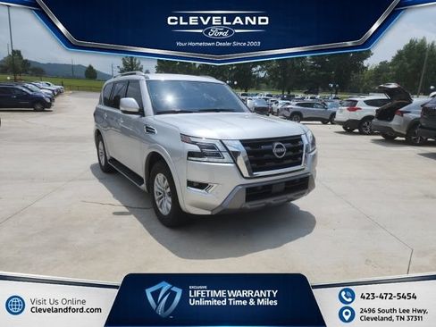 Used 2024 Nissan Armada SV w/ Cargo Package RWD image 1