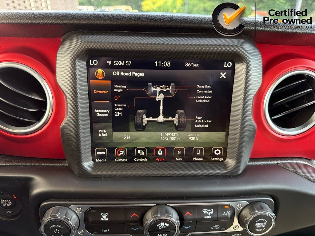 Certified 2021 Jeep Gladiator Rubicon AWD/4WD image 92