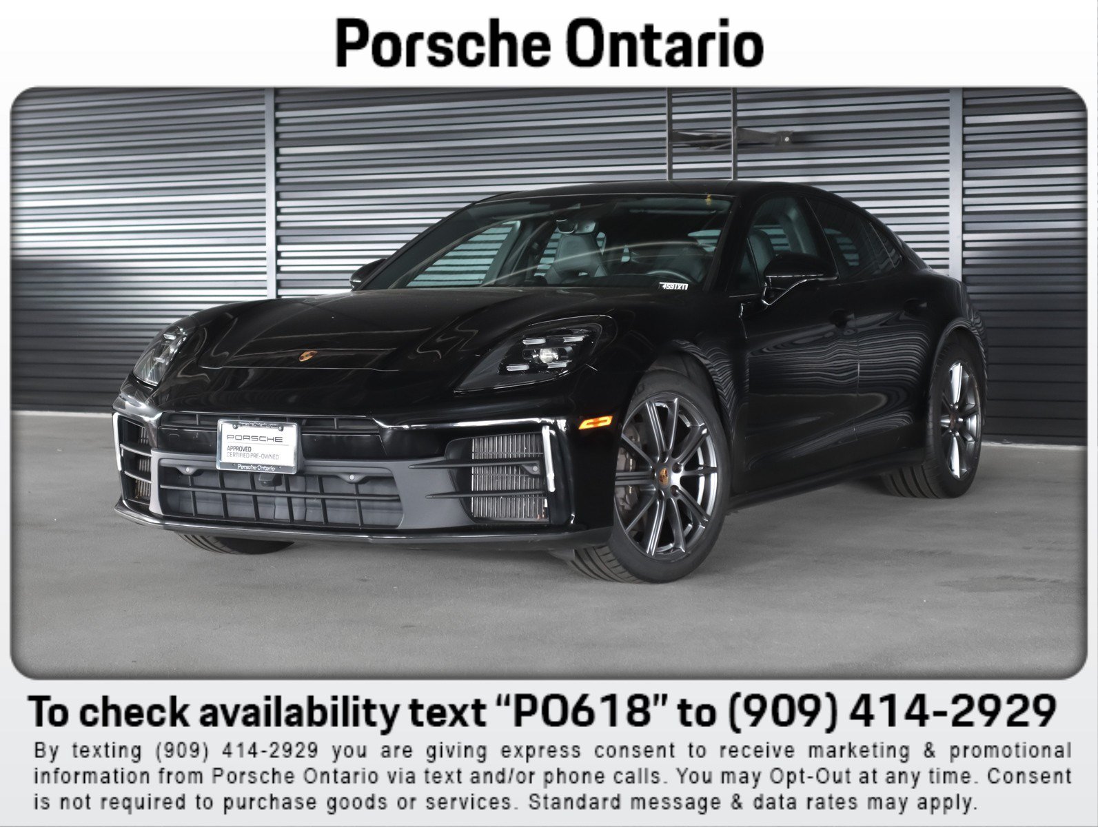Used 2025 Porsche Panamera RWD image 1
