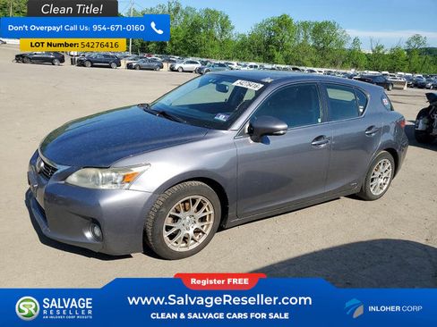 Used 2013 Lexus CT 200h w/ Premium Pkg w/Navigation FWD image 1