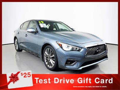Used 2019 INFINITI Q50 Luxe w/ Cargo Package (L96)