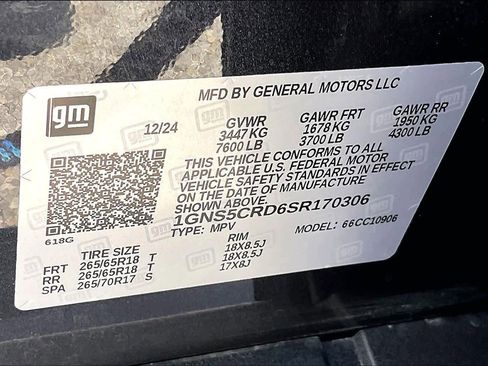 Certified 2025 Chevrolet Suburban LT image 34