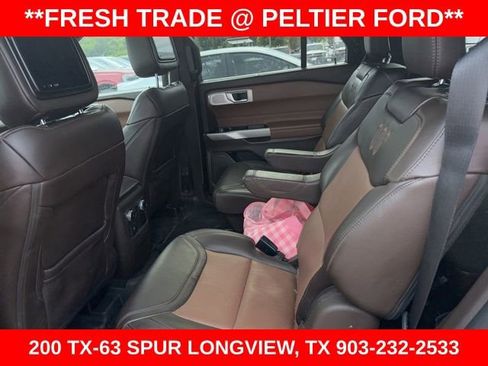 Used 2022 Ford Explorer King Ranch w/ Class IV Trailer Tow Package RWD image 7