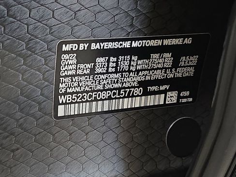 Used 2023 BMW iX xDrive50 w/ Ultimate Package 2 AWD/4WD image 34
