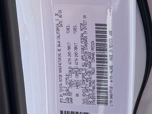 Certified 2026 Toyota Tacoma SR5 image 36