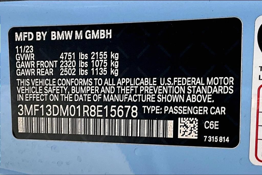 Used 2024 BMW M2 w/ Lighting Package RWD image 42
