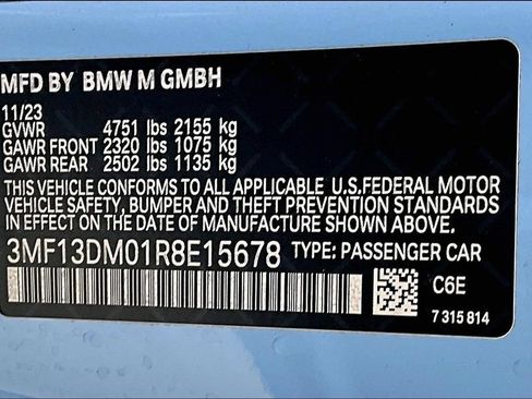 Used 2024 BMW M2 w/ Lighting Package RWD image 42