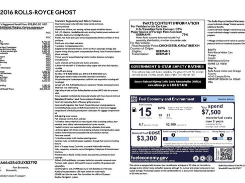 Used 2016 Rolls-Royce Ghost image 5