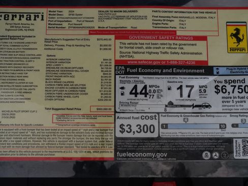 Used 2024 Ferrari SF90 Spider AWD/4WD image 39