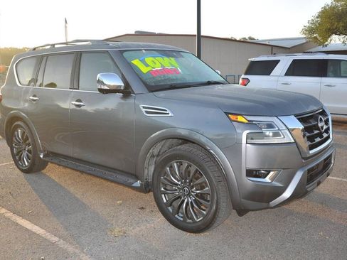 Used 2023 Nissan Armada Platinum w/ Captain's Chairs Package image 7