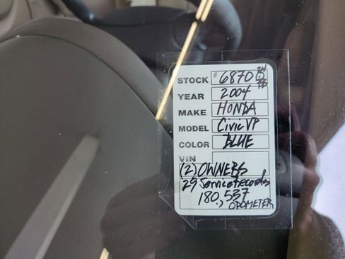 Used 2004 Honda Civic VP image 2